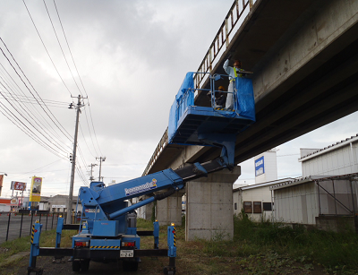 仙台臨海鉄道災害復旧工事①